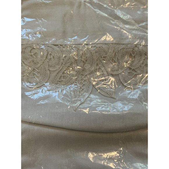 Vintage Westwater Battenburg Lace Christmas Stocking NEW NOS - Picture 2 of 4